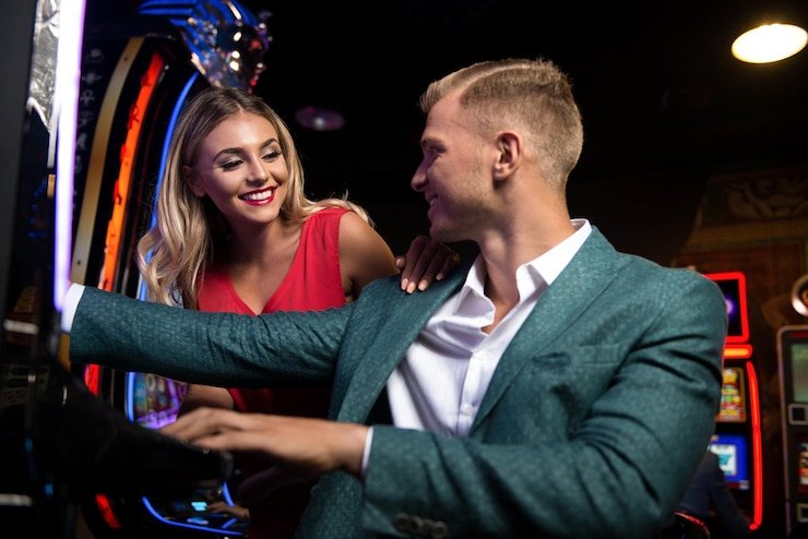 Tampilan permainan slot Bonanza Gold hokibet188 menampilkan grid reels dan simbol-simbol emas