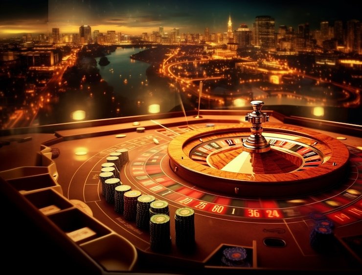 Studio dealer langsung hokibet188 dengan meja blackjack dan roulette profesional